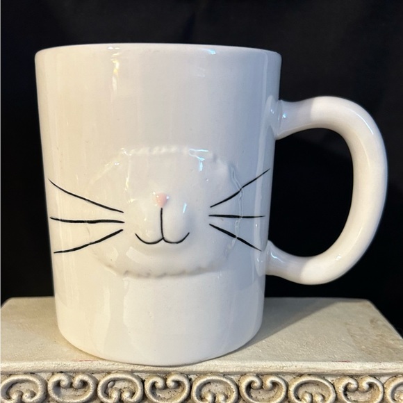 Magenta Bunny nose mug. 15oz - Picture 2 of 8